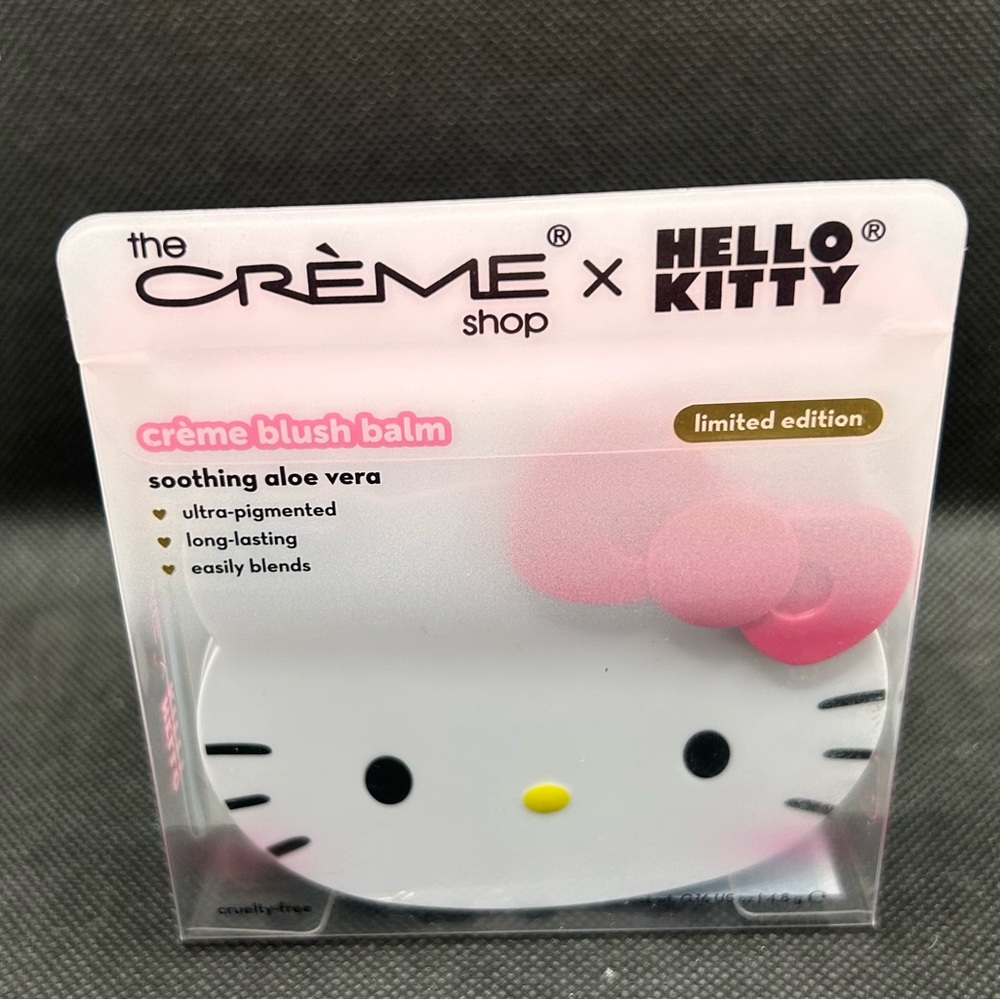The Crème Shop Hello Kitty Creme Blush Balm - Strawberry Milk